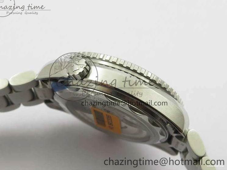 0109 Planet Ocean 39.5mm Black Ceramic Bezel SS VSF 1:1 Best Edition Black Dial on SS Bracelet A Stretchable 7890